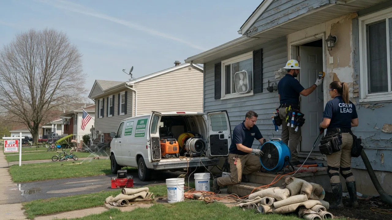 Flood Cleanup in Pretty Prairie, KS near me